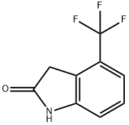 4-(trifluoromethyl)indolin-2-one Structural