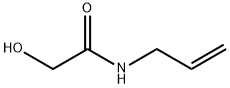 Acetamide, 2-hydroxy-N-2-propen-1-yl- Structural