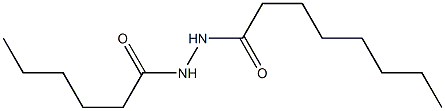 N'-hexanoyloctanohydrazide Structural