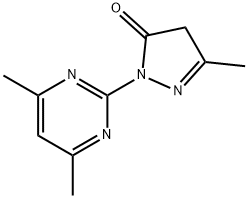 1-(4,6-dimethylpyrimidin-2-yl)-3-methyl-4,5-dihydro-1H-pyrazol-5-one