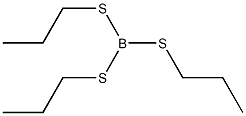 borate, tripropyl trithio Structural