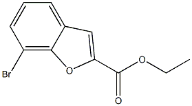 Ethyl 7-bromobenzofuran-2-carboxylate Structural