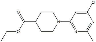 ETHYL 1-(6-CHLORO-2-METHYLPYRIMIDIN-4-YL)PIPERIDINE-4-CARBOXYLATE