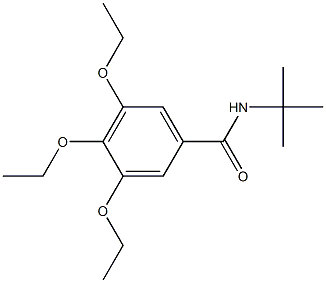 N-TERT-BUTYL-3,4,5-TRIETHOXYBENZAMIDE