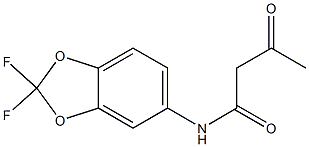 N-(2,2-difluoro-2H-1,3-benzodioxol-5-yl)-3-oxobutanamide