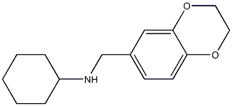 N-(2,3-dihydro-1,4-benzodioxin-6-ylmethyl)cyclohexanamine