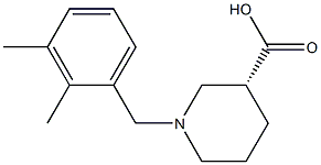 (3R)-1-(2,3-dimethylbenzyl)piperidine-3-carboxylic acid