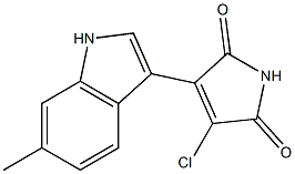 3-chloro-4-(6-methyl-1H-indol-3-yl)-1H-pyrrole-2,5-dione