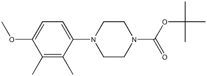 TERT-BUTYL 4-(4-METHOXY-2,3-DIMETHYLPHENYL)PIPERAZINE-1-CARBOXYLATE