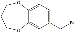 7-(bromomethyl)-3,4-dihydro-2h-benzo[b][1,4]dioxepine Structural