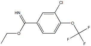 ethyl 3-chloro-4-(trifluoromethoxy)benzoimidate