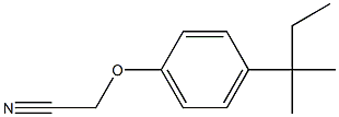 [4-(1,1-dimethylpropyl)phenoxy]acetonitrile