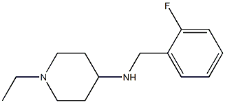 1-ethyl-N-[(2-fluorophenyl)methyl]piperidin-4-amine