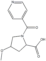 1-isonicotinoyl-4-methoxypyrrolidine-2-carboxylic acid