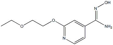 2-(2-ethoxyethoxy)-N'-hydroxypyridine-4-carboximidamide