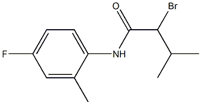 2-bromo-N-(4-fluoro-2-methylphenyl)-3-methylbutanamide