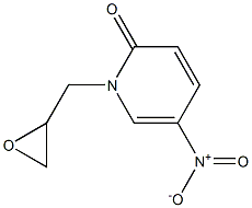 5-nitro-1-(oxiran-2-ylmethyl)-1,2-dihydropyridin-2-one