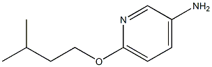 6-(3-methylbutoxy)pyridin-3-amine Structural