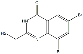 6,8-dibromo-2-(sulfanylmethyl)-3,4-dihydroquinazolin-4-one