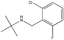 N-(tert-butyl)-N-(2-chloro-6-fluorobenzyl)amine Structural