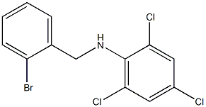 N-[(2-bromophenyl)methyl]-2,4,6-trichloroaniline