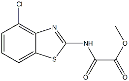 methyl [(4-chloro-1,3-benzothiazol-2-yl)amino](oxo)acetate