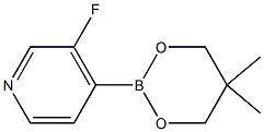 4-(5,5-Dimethyl-1,3,2-dioxaborinan-2-yl)-3-fluoropyridine