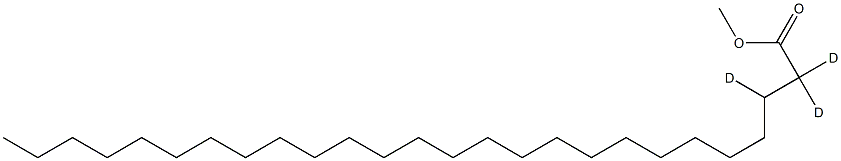 Hexacosanoic Acid Methyl Ester-d3 Structural