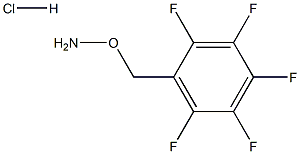 O-((Perfluorophenyl)methyl)hydroxylamine Hydrochloride Structural