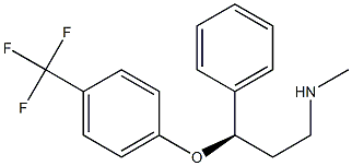 R-(-)-FLUOXETINE Structural