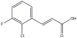 2-CHLORO-3-FLUOROCINNAMIC ACID