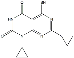 1,7-DICYCLOPROPYL-5-MERCAPTOPYRIMIDO[4,5-D]PYRIMIDINE-2,4(1H,3H)-DIONE