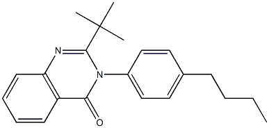 2-(tert-butyl)-3-(4-butylphenyl)-4(3H)-quinazolinone