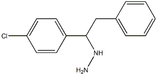 1-(1-(4-chlorophenyl)-2-phenylethyl)hydrazine