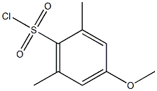 2,6-Dimethyl-4-methoxybenzenesulphonyl chloride Structural