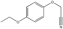 (4-ethoxyphenoxy)acetonitrile Structural