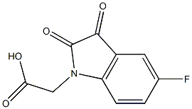 (5-fluoro-2,3-dioxo-2,3-dihydro-1H-indol-1-yl)acetic acid