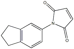 1-(2,3-dihydro-1H-inden-5-yl)-2,5-dihydro-1H-pyrrole-2,5-dione