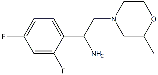 1-(2,4-difluorophenyl)-2-(2-methylmorpholin-4-yl)ethanamine
