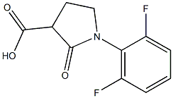 1-(2,6-difluorophenyl)-2-oxopyrrolidine-3-carboxylic acid