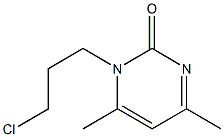 1-(3-chloropropyl)-4,6-dimethylpyrimidin-2(1H)-one