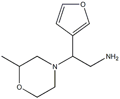 2-(2-methylmorpholin-4-yl)-2-tetrahydrofuran-3-ylethanamine