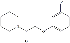 2-(3-bromophenoxy)-1-(piperidin-1-yl)ethan-1-one