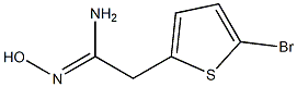 2-(5-bromothiophen-2-yl)-N'-hydroxyethanimidamide