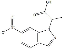 2-(6-nitro-1H-indazol-1-yl)propanoic acid