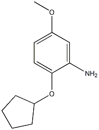 2-(cyclopentyloxy)-5-methoxyaniline