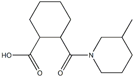 2-[(3-methylpiperidin-1-yl)carbonyl]cyclohexanecarboxylic acid