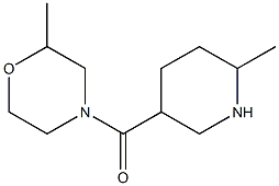 2-methyl-4-[(6-methylpiperidin-3-yl)carbonyl]morpholine