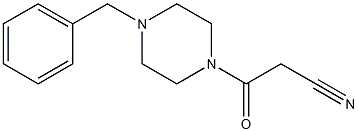 3-(4-benzylpiperazin-1-yl)-3-oxopropanenitrile