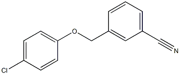 3-(4-chlorophenoxymethyl)benzonitrile